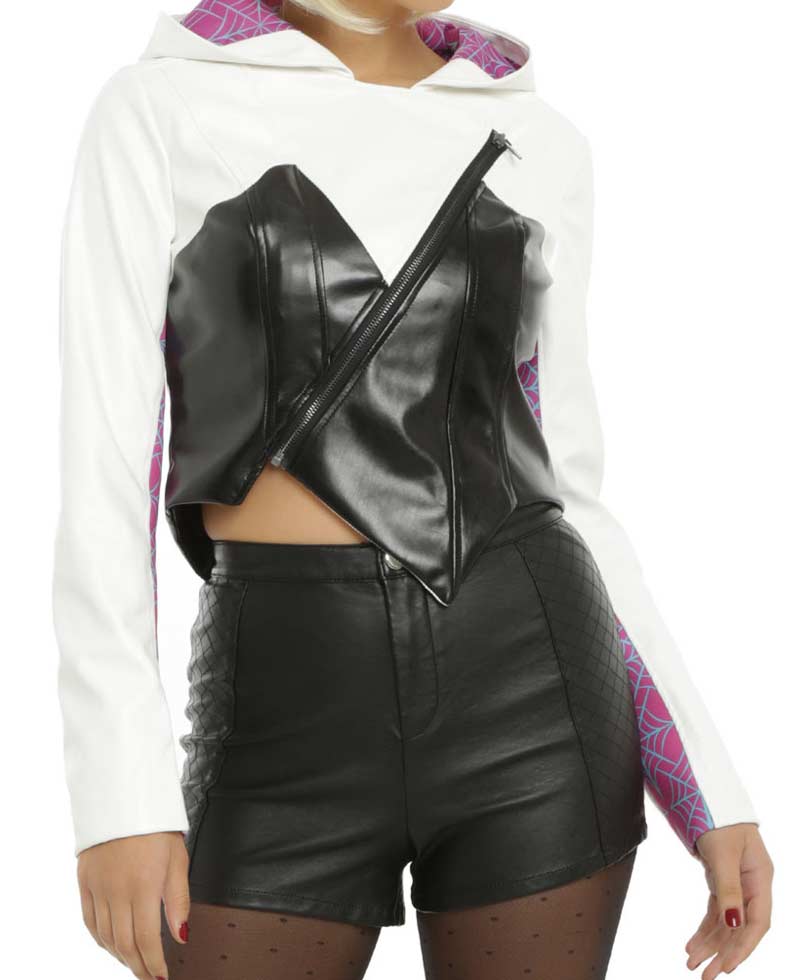 Women's Spider Gwen Leather Jacket